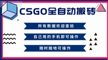 CSGO全自动搬砖，年底钱回家好项目，当天可拿到结果，新手小白轻松月入1W+【揭秘】-kaigewz