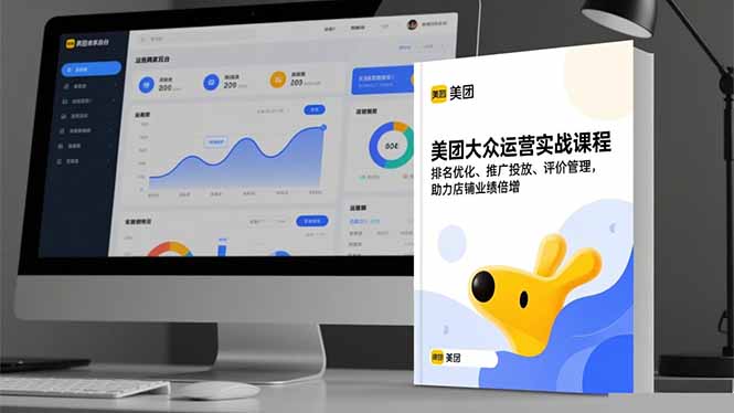美团大众运营实战课程，排名优化、推广投放、评价管理，助力店铺业绩倍增-kaigewz