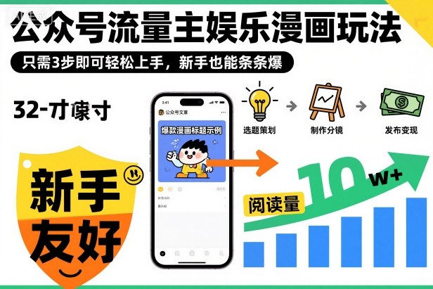 ‍‬⁢‍⁡‍‍⁡​⁣⁤‍‬⁡⁣⁢​⁣‍⁣‌‌⁢​⁡⁡‌​⁢⁣⁢​⁢‌​⁣‬​⁣‬‬⁣⁢​⁢⁣公众号流量主娱乐漫画玩法，只需3步即可轻松上手，新手也能条条爆-kaigewz